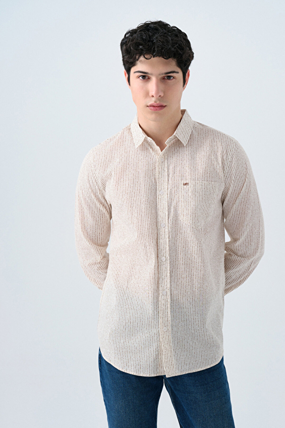 Loft Erkek Gömlek LF2038616 CML Camel Loft Erkek Gömlek LF2038616 CML Camel