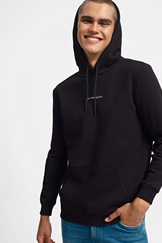 Loft Erkek Sweatshirt LF2034269 RWN Bordo Loft Erkek Sweatshirt LF2034269 RWN Bordo