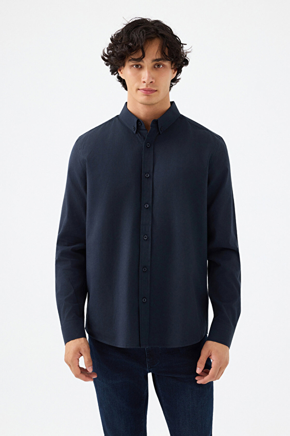 Loft Erkek Gömlek LF2037403 DNV Lacivert Loft Erkek Gömlek LF2037403 DNV Lacivert