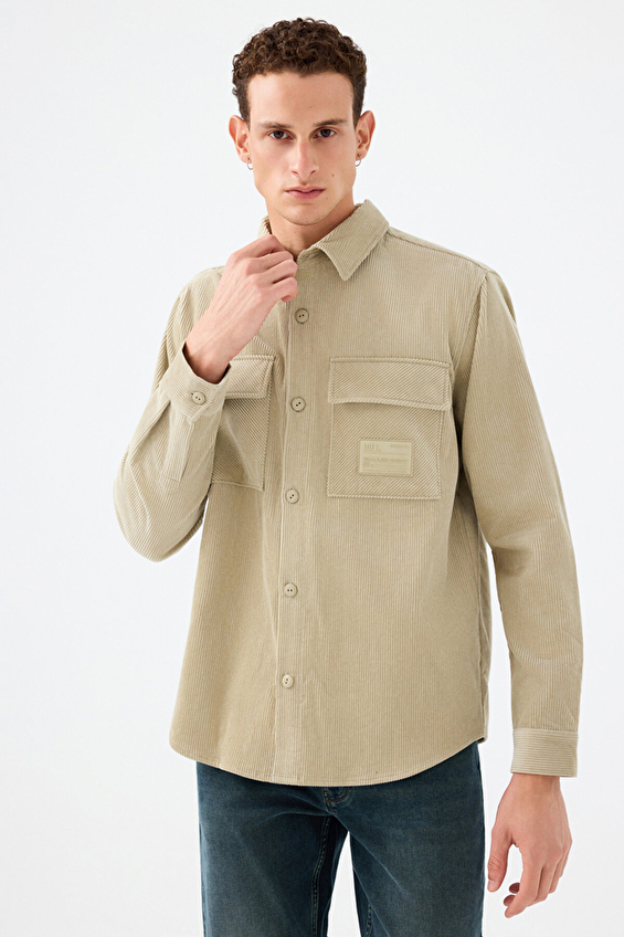 Loft Erkek Gömlek LF2040592 STN Taş Loft Erkek Gömlek LF2040592 STN Taş