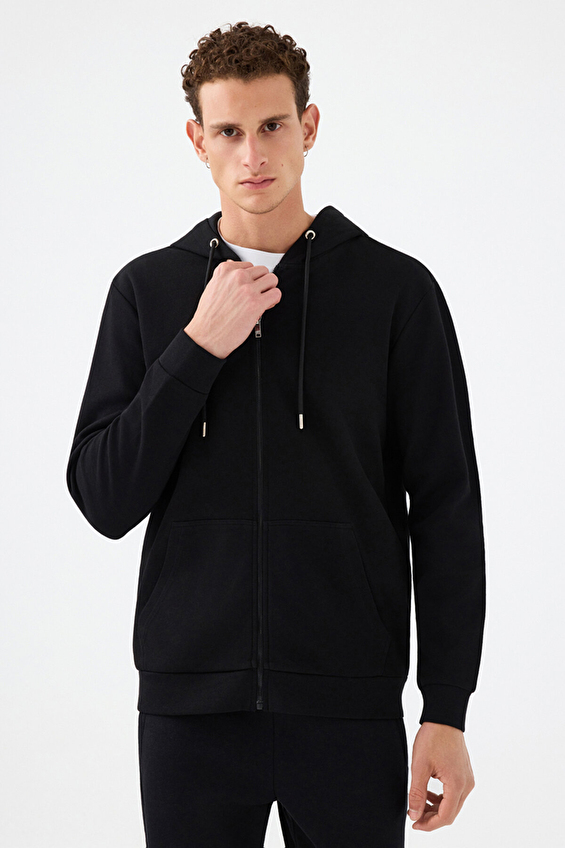 Loft Erkek Hırka LF2040893 BLK Siyah Loft Erkek Hırka LF2040893 BLK Siyah