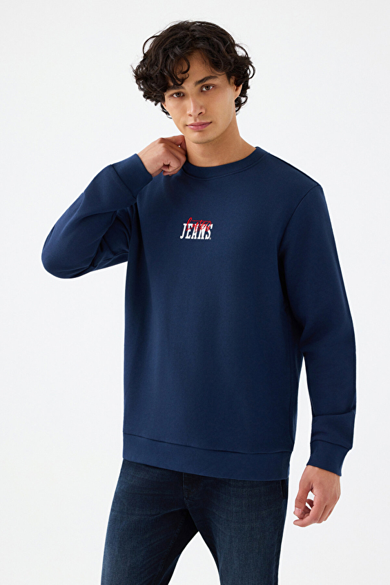 Loft Erkek Sweatshirt LF2041560 NAV Lacivert Loft Erkek Sweatshirt LF2041560 NAV Lacivert