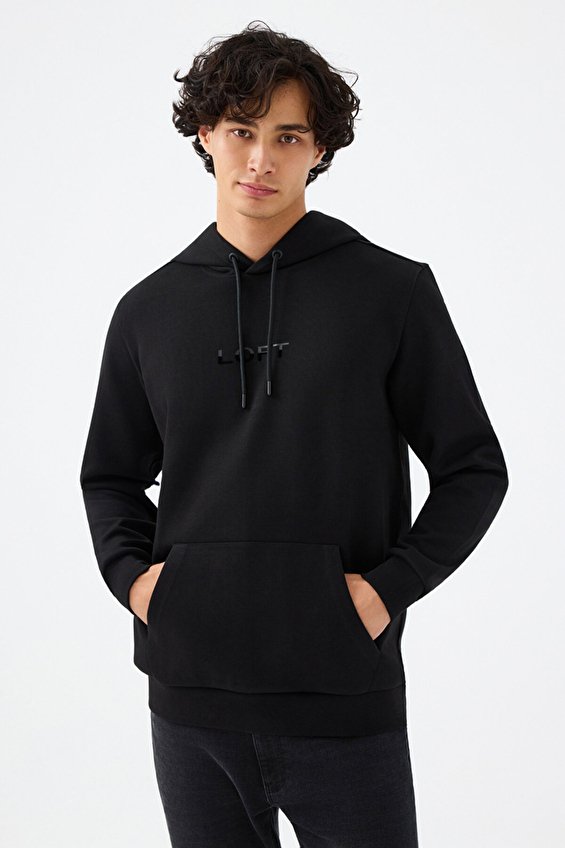 Loft Erkek Sweatshirt LF2041082 BLK Siyah Loft Erkek Sweatshirt LF2041082 BLK Siyah