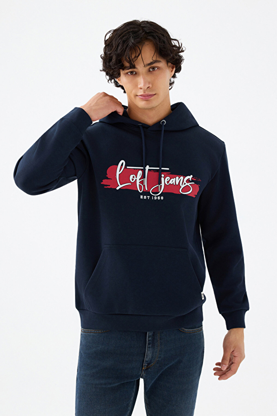 Loft Erkek Sweatshirt LF2041912 DNV Lacivert Loft Erkek Sweatshirt LF2041912 DNV Lacivert