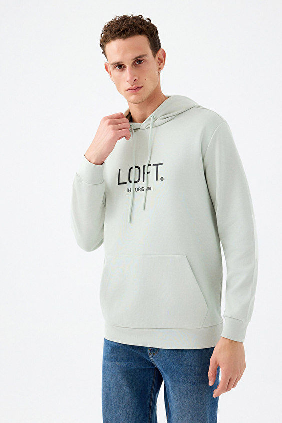 Loft Erkek Sweatshirt LF2041153 FGR Yeşil Loft Erkek Sweatshirt LF2041153 FGR Yeşil