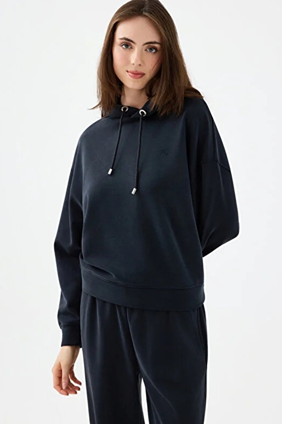 Loft Kadın Sweatshirt LF2041114 Siyah Loft Kadın Sweatshirt LF2041114 Siyah
