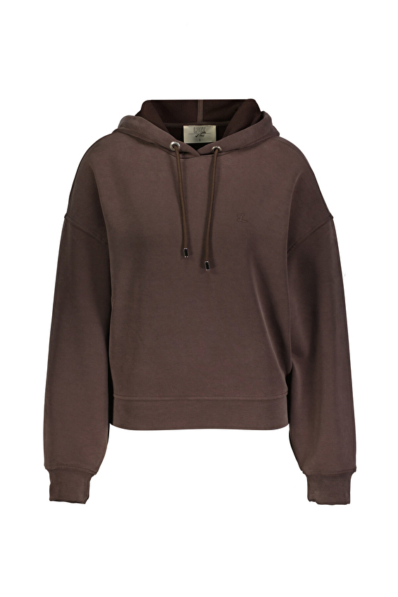 Loft Kadın Sweatshirt LF2041114 Kahverengi Loft Kadın Sweatshirt LF2041114 Kahverengi