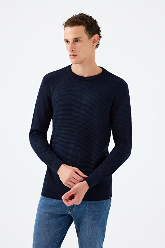 Loft Erkek Kazak LF2040477 NAV Lacivert Loft Erkek Kazak LF2040477 NAV Lacivert