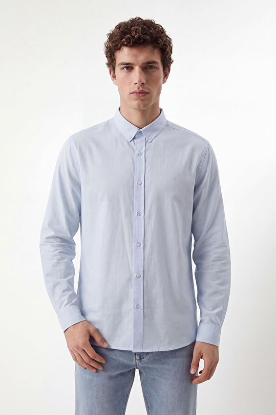 Loft Erkek Gömlek LF2037403 LBL Mavi Loft Erkek Gömlek LF2037403 LBL Mavi