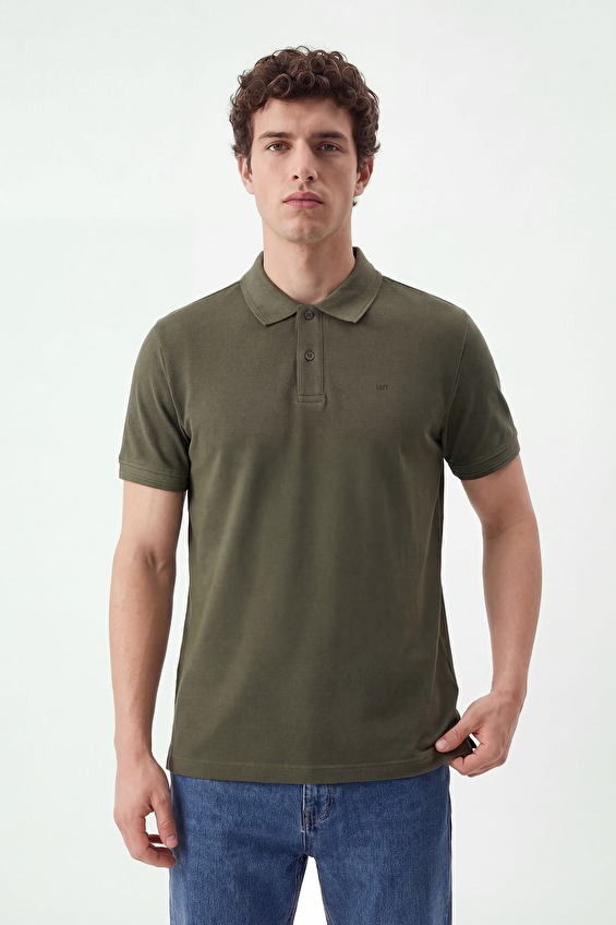 Loft Erkek Polo Yaka Tişört LF2035136 KHA Haki Loft Erkek Polo Yaka Tişört LF2035136 KHA Haki
