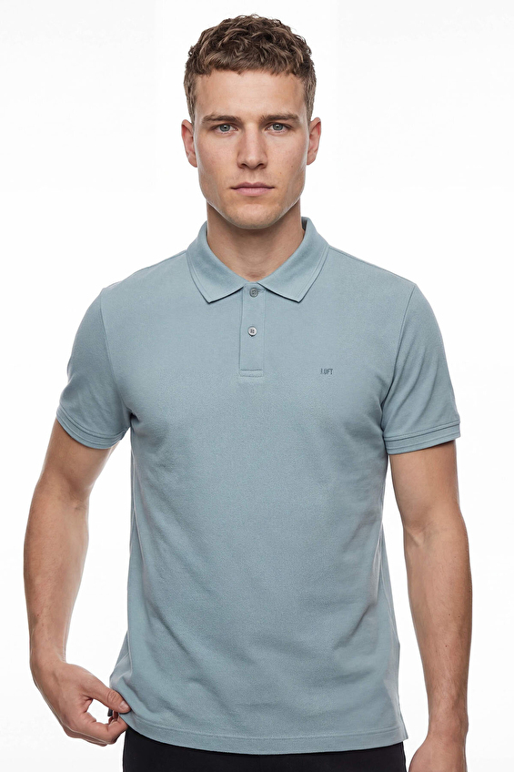 Loft Erkek Polo Yaka Tişört LF2035136 LBL Mavi Loft Erkek Polo Yaka Tişört LF2035136 LBL Mavi