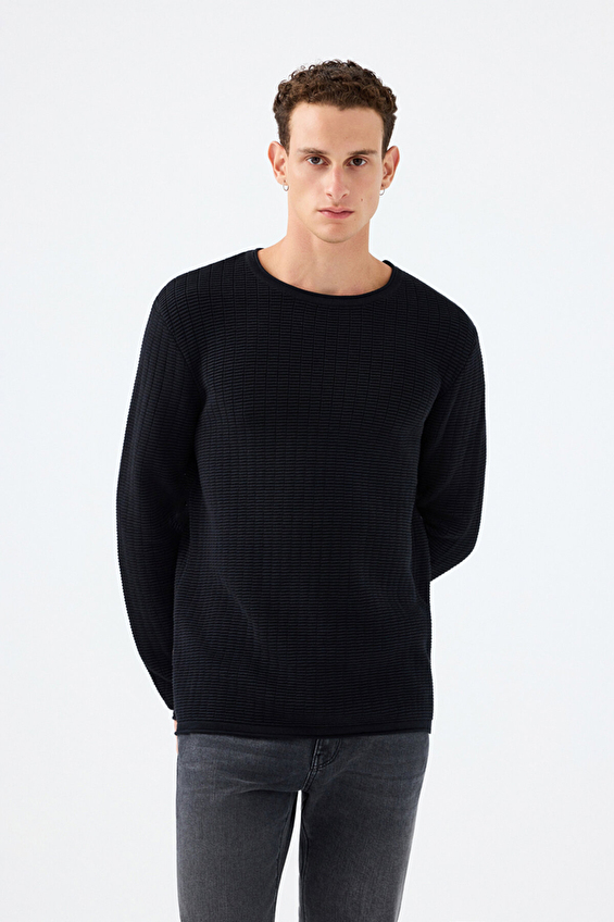 Loft Erkek Kazak LF2040999 BLK Siyah Loft Erkek Kazak LF2040999 BLK Siyah