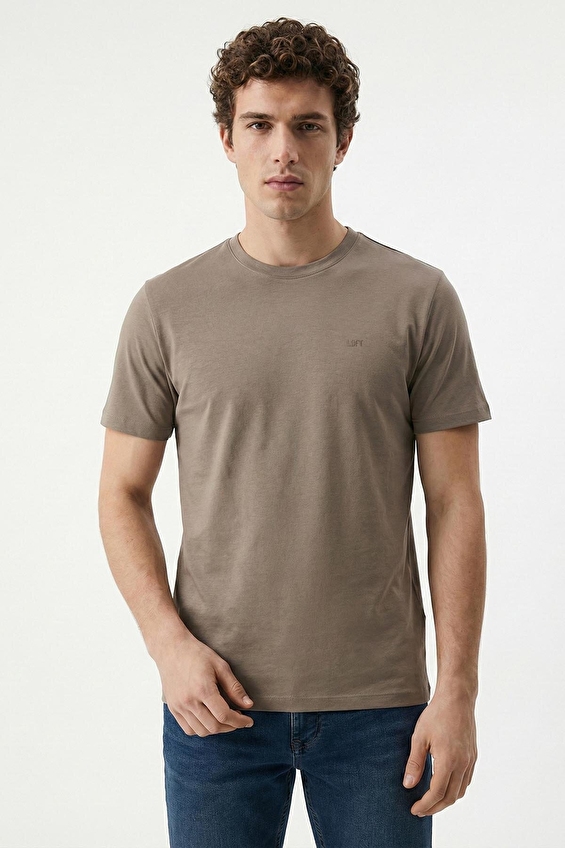 Loft Erkek Tişört LF2038850 VZN Vizon Loft Erkek Tişört LF2038850 VZN Vizon