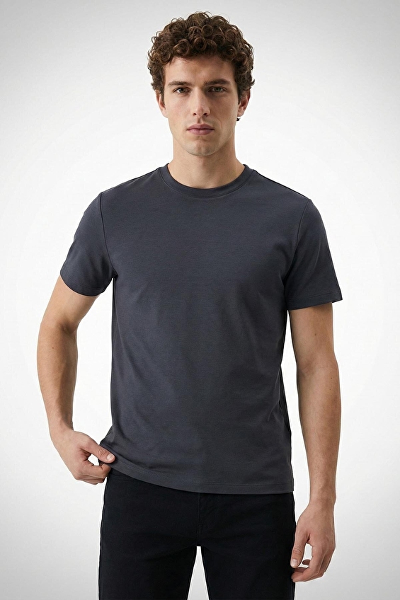 Loft Erkek Tişört LF2042724 ANT Antrasit Loft Erkek Tişört LF2042724 ANT Antrasit