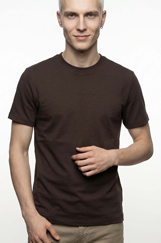 Loft Erkek Tişört LF2042724 BRW Kahverengi Loft Erkek Tişört LF2042724 BRW Kahverengi