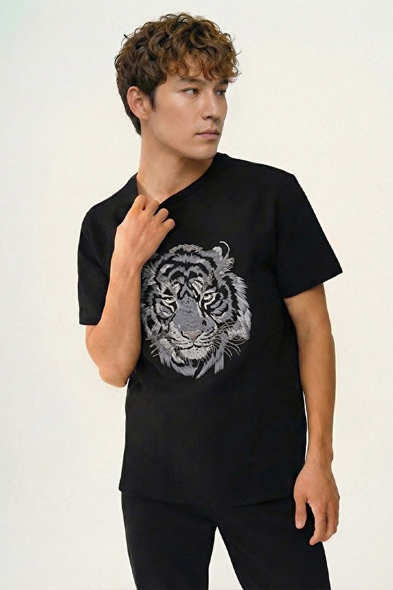 Loft Erkek Tişört LF2042493 BLK Siyah Loft Erkek Tişört LF2042493 BLK Siyah