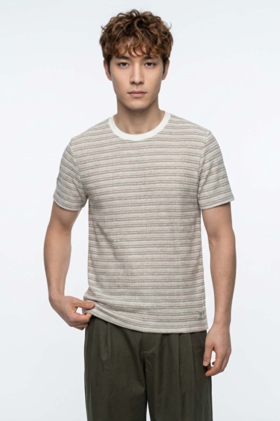 Loft Erkek Tişört LF2042333 ECR Ekru Loft Erkek Tişört LF2042333 ECR Ekru