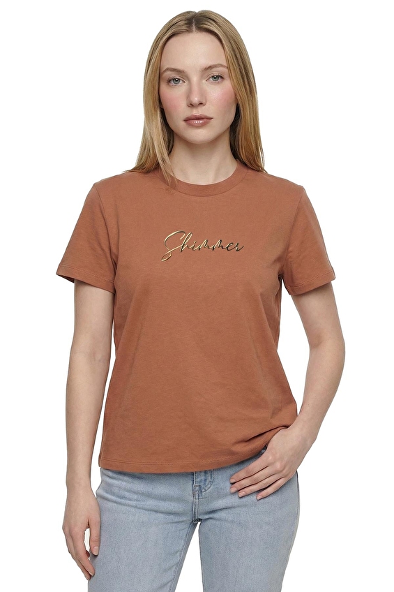 Loft Kadın Tişört LF2042226 Kırmızı Loft Kadın Tişört LF2042226 Kırmızı