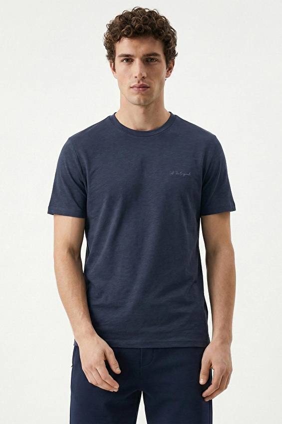 Loft Erkek Tişört LF2043674 DNV Lacivert Loft Erkek Tişört LF2043674 DNV Lacivert