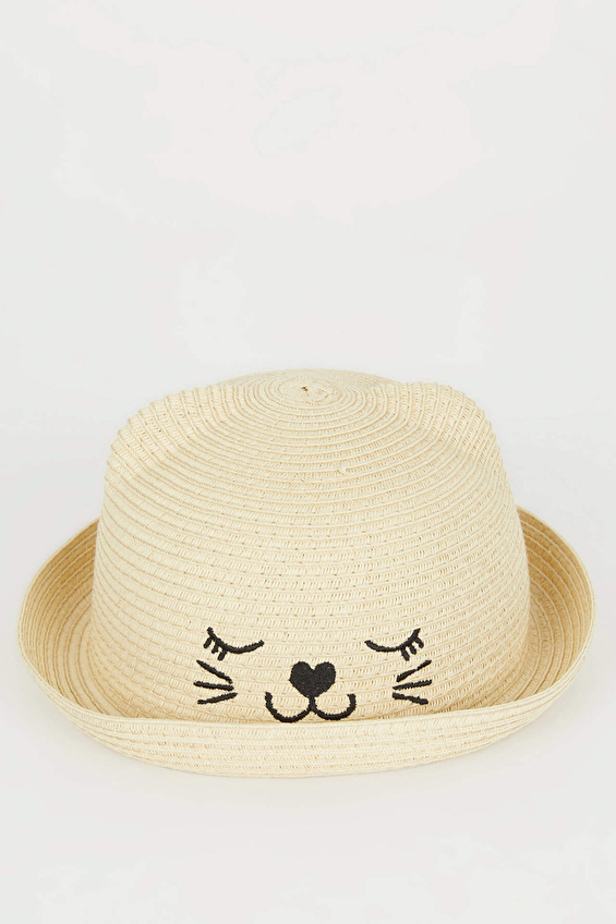 Defacto Kız Çocuk Şapka N4134A6TRAASTD Bej Defacto Kız Çocuk Şapka N4134A6TRAASTD Bej