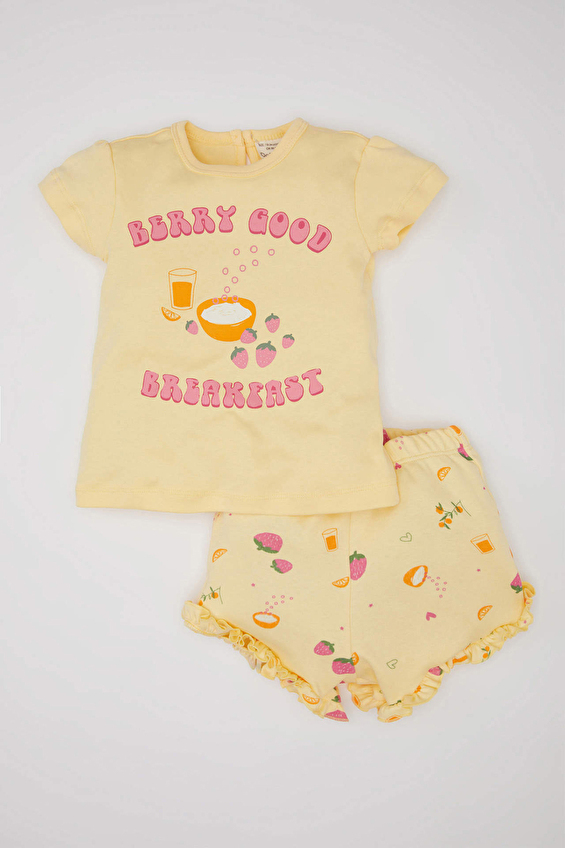 Defacto Kız Bebek Pijama Takımı C3484A5AAAASRI