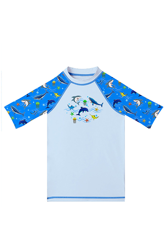 Slipstop Erkek Çocuk T shirt Mayo OLYMPOS T SHIRT Renkli