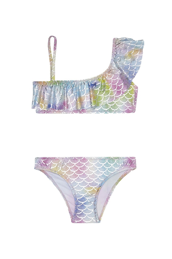 Slipstop Kız Çocuk Bikini Takımı FINNY BIKINI Renkli Slipstop Kız Çocuk Bikini Takımı FINNY BIKINI Renkli