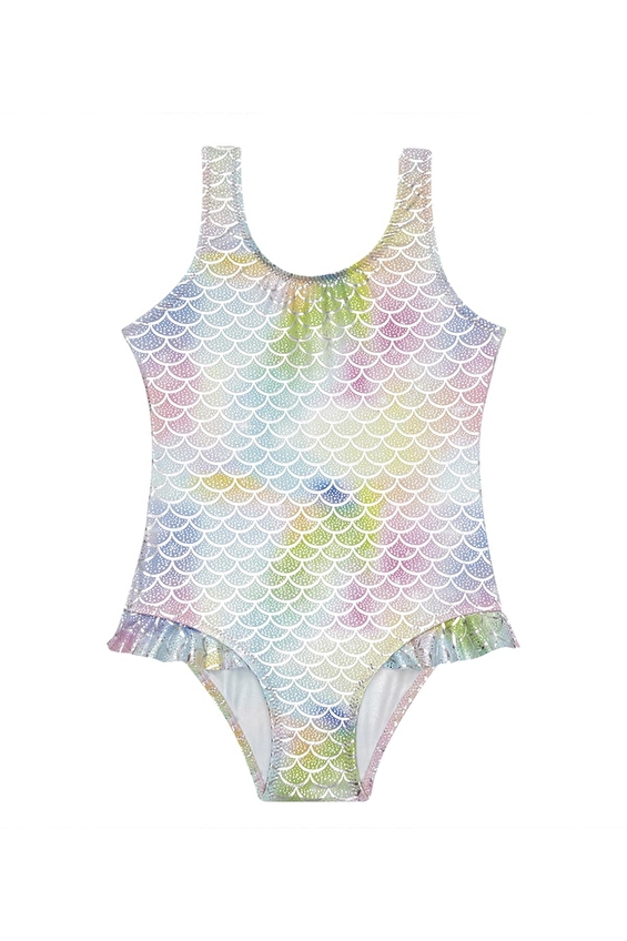 Slipstop Kız Çocuk Mayo FINNY SWIMSUIT Renkli Slipstop Kız Çocuk Mayo FINNY SWIMSUIT Renkli