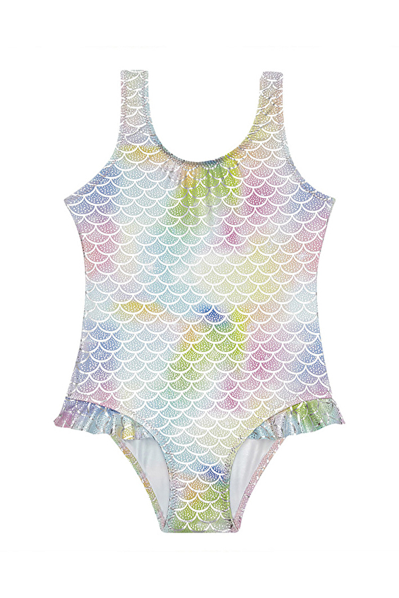 Slipstop Kız Çocuk Mayo Finny Renkli