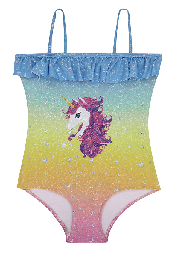 Slipstop Kız Çocuk Mayo Pammy Renkli