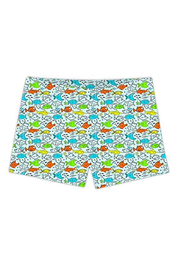 Slipstop Erkek Çocuk Slip Mayo Şort OHRI TRUNK Renkli