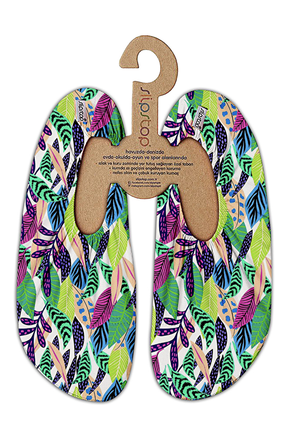 Slipstop Kadın Deniz ve Havuz Ayakkabısı YAPS SHOE Renkli