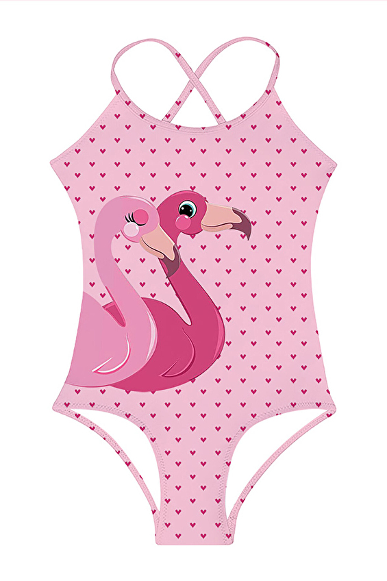 Slipstop Kız Çocuk Mayo SISI SWIMSUIT Renkli