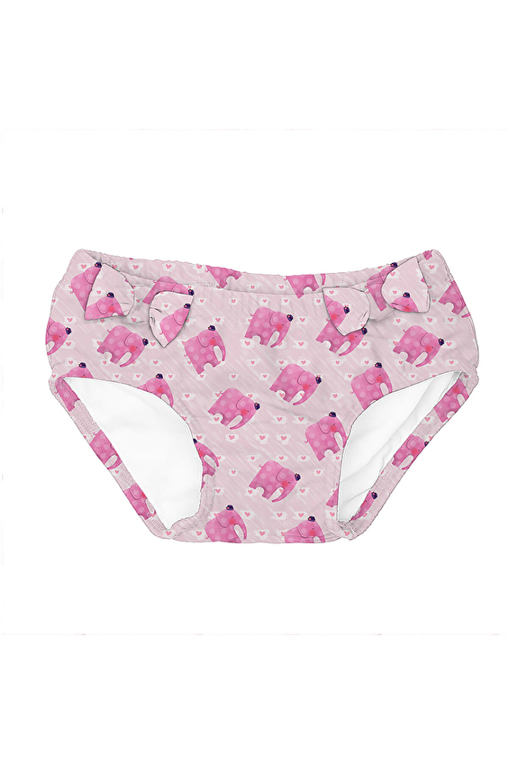 Slipstop Bebek Kız Mayo BOBO NAPPY Renkli