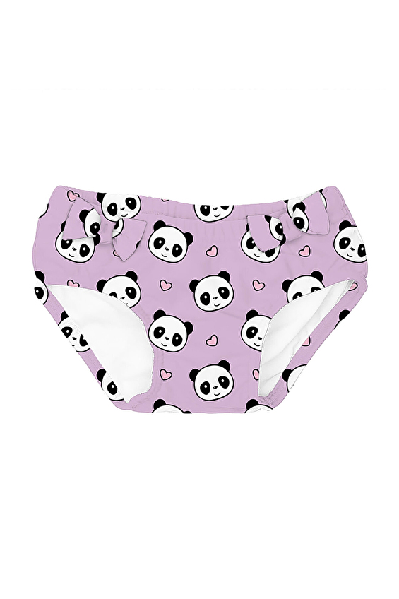 Slipstop Bebek Kız Mayo TEDDY NAPPY Renkli