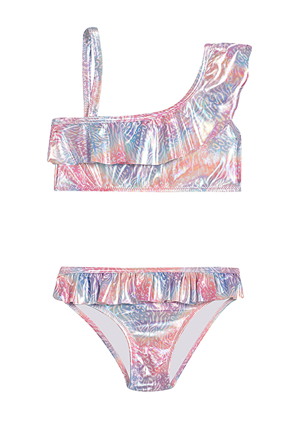 Slipstop Kız Çocuk Bikini BLEND JUNIOR BIKINI Renkli