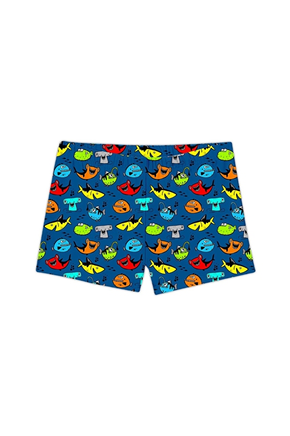 Slipstop Erkek Çocuk Mayo Şort AQUATIC TRUNK Renkli