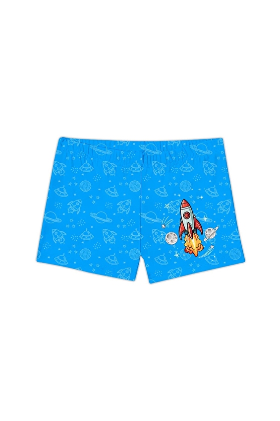 Slipstop Erkek Çocuk Mayo Şort SKYROCKET TRUNK Renkli