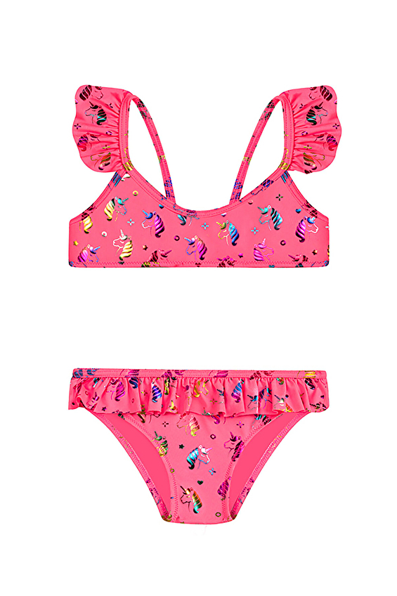 Slipstop Kız Çocuk Bikini LIZ BIKINI Renkli