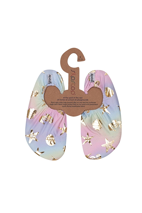 Slipstop Kız Çocuk Deniz Ayakkabısı GOLDEN SHOE Renkli Slipstop Kız Çocuk Deniz Ayakkabısı GOLDEN SHOE Renkli