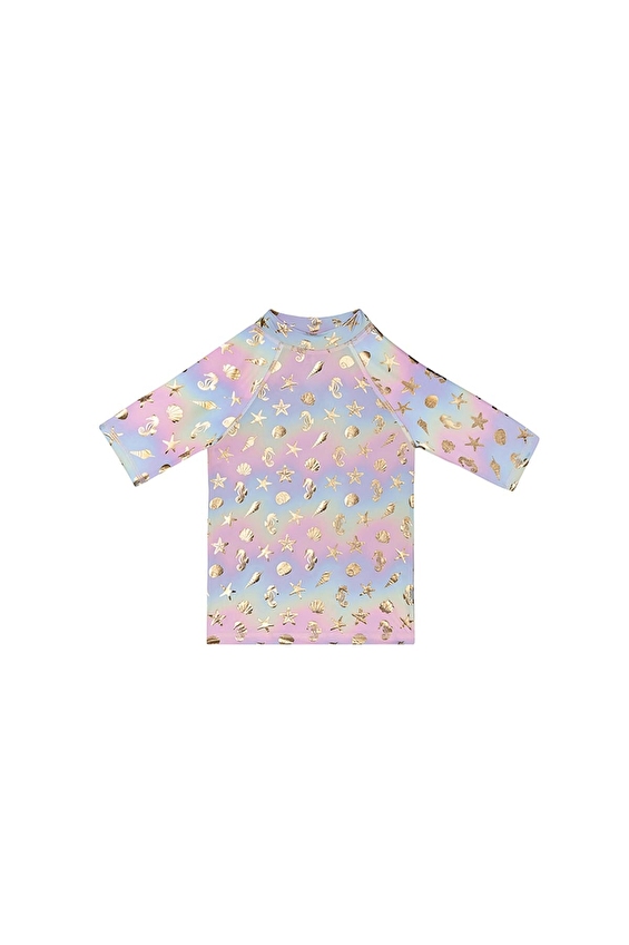 Slipstop Kız Çocuk Tişört GOLDEN TSHIRT Renkli Slipstop Kız Çocuk Tişört GOLDEN TSHIRT Renkli