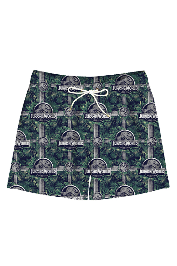 Slipstop Erkek Mayo Şort JURASSIC SHORT Renkli