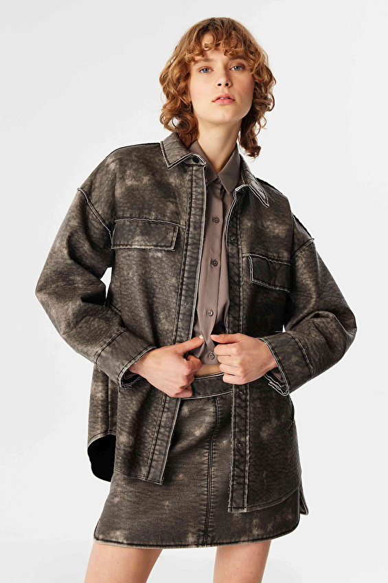 Twist Kadın Ceket TW6240005101 Siyah Twist Kadın Ceket TW6240005101 Siyah