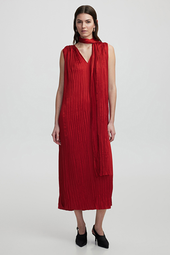 İpekyol Kadın Elbise IS1250002207 Kırmızı İpekyol Kadın Elbise IS1250002207 Kırmızı