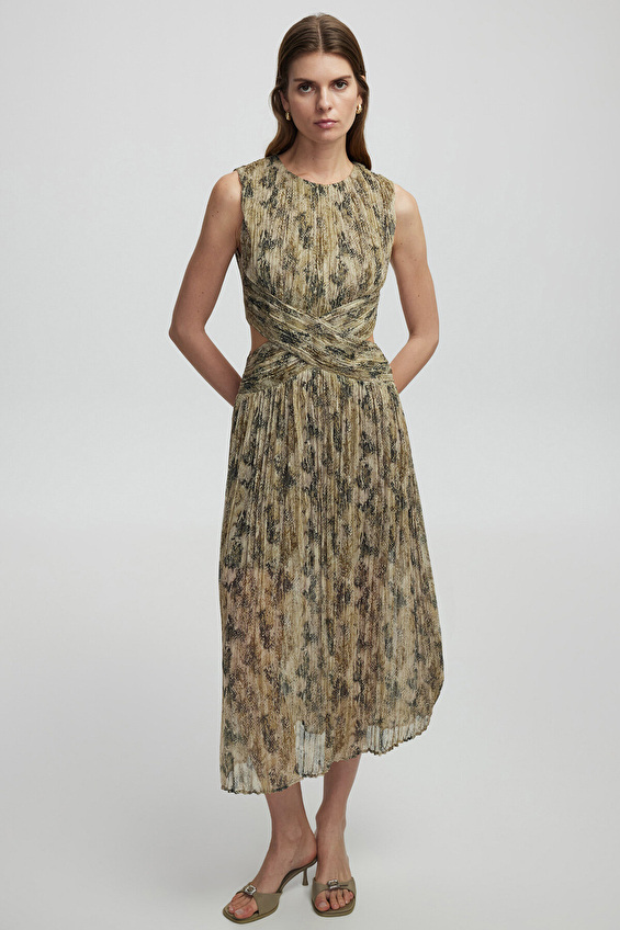 İpekyol Kadın Elbise IS1250002213 Haki İpekyol Kadın Elbise IS1250002213 Haki