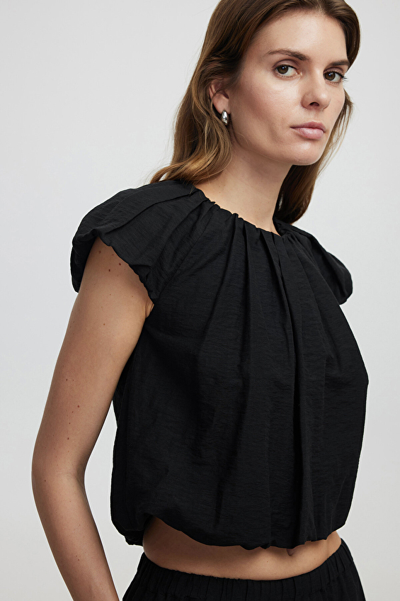 İpekyol Kadın Bluz IS1250006069 Siyah İpekyol Kadın Bluz IS1250006069 Siyah