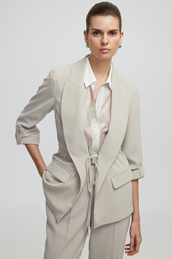 İpekyol Kadın Ceket IS1250005076 Taş İpekyol Kadın Ceket IS1250005076 Taş