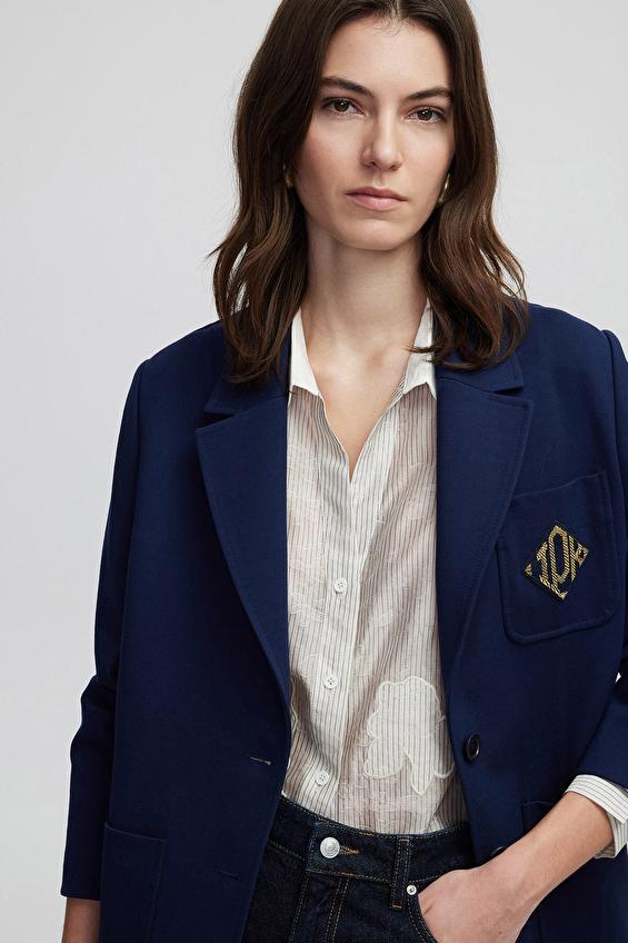 İpekyol Kadın Ceket IS1250005077 Lacivert İpekyol Kadın Ceket IS1250005077 Lacivert