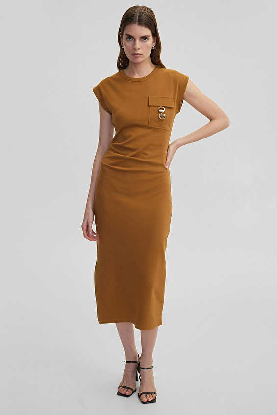 İpekyol Kadın Elbise IS1250002492 Tütün İpekyol Kadın Elbise IS1250002492 Tütün