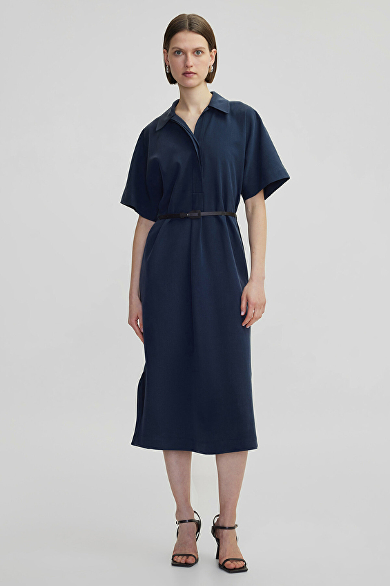 İpekyol Kadın Elbise IS1250002493 Lacivert İpekyol Kadın Elbise IS1250002493 Lacivert